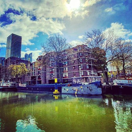 Houseboat Holiday Apartments Rotterdam Exterior foto