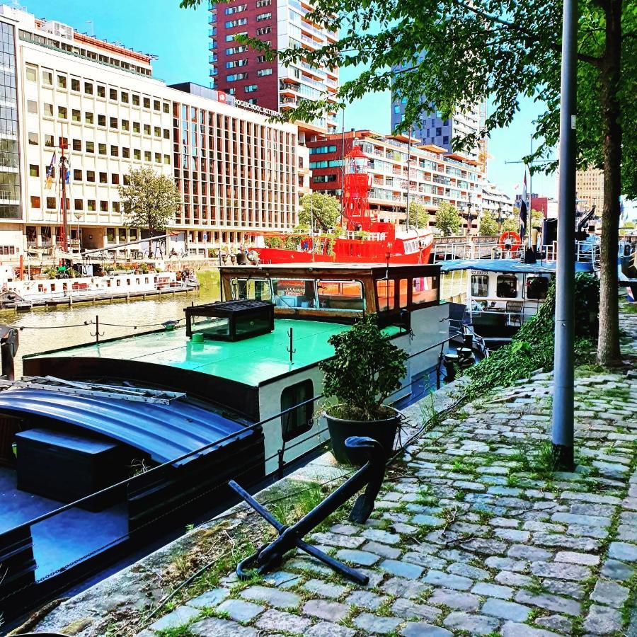 Houseboat Holiday Apartments Rotterdam Exterior foto