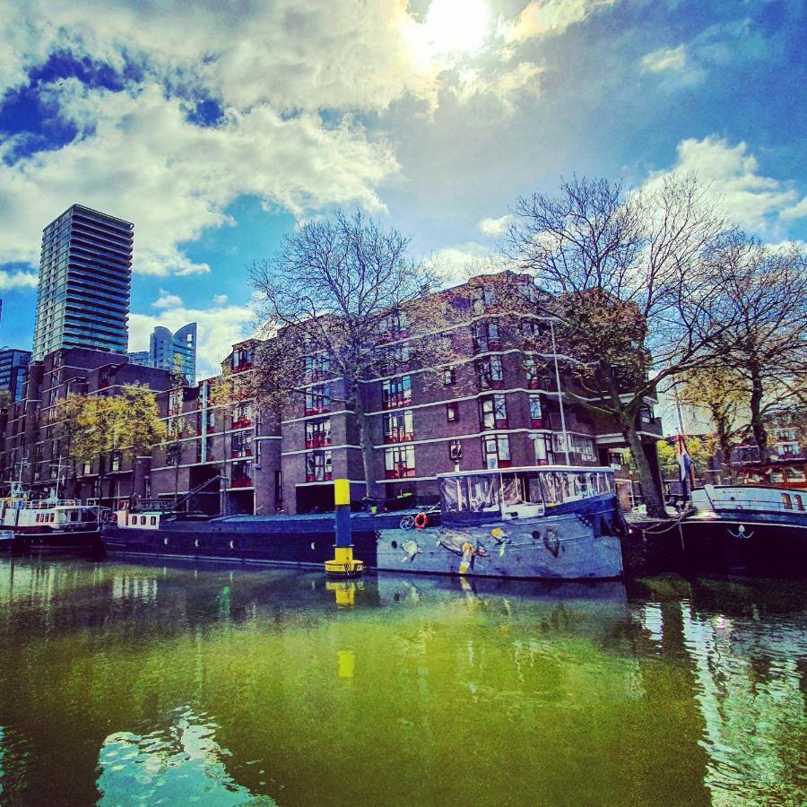 Houseboat Holiday Apartments Rotterdam Exterior foto